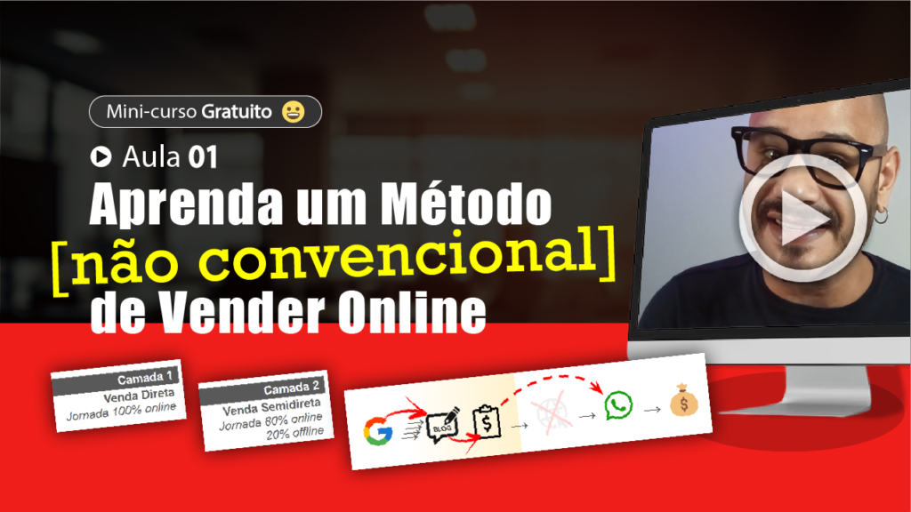 Aprenda um Método não convencional de Vender Online [Aula 01. Curso Gratuito]