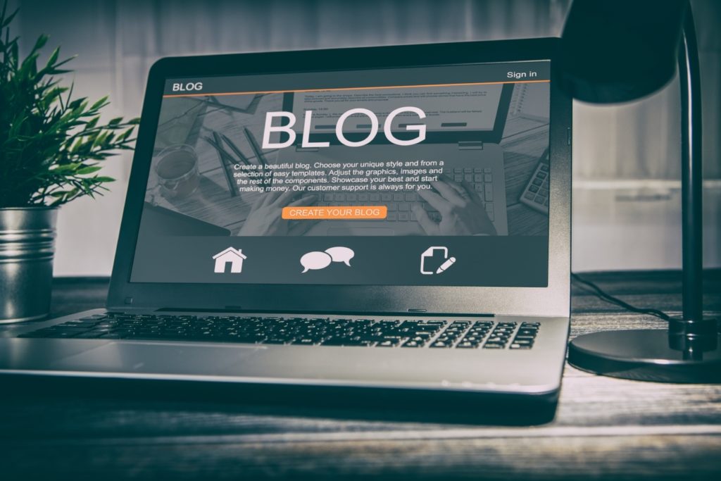 Investir em blogs de nicho.